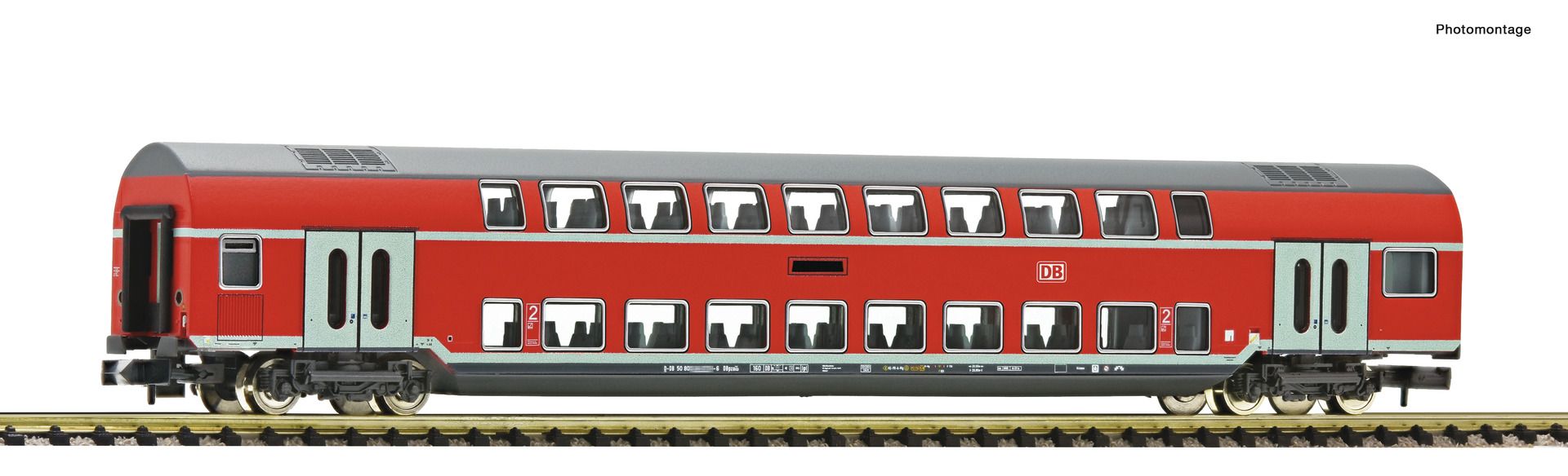 Fleischmann 6260081 - Doppelstockwagen 2. Klasse, DBAG, Ep.VI
