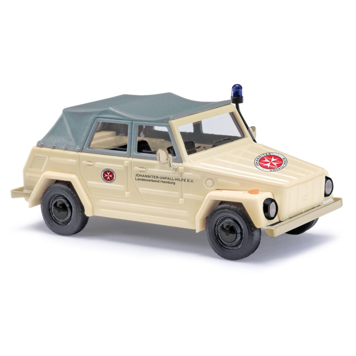 Busch 52731 - VW 181 Kurierwagen Johanniter Hamburg, Bj. 1970