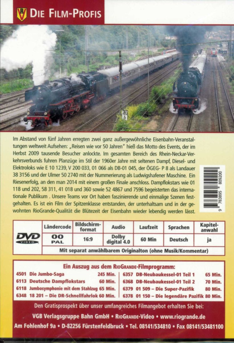 VGB 6119 - DVD - Drehscheibe des Fernwehs