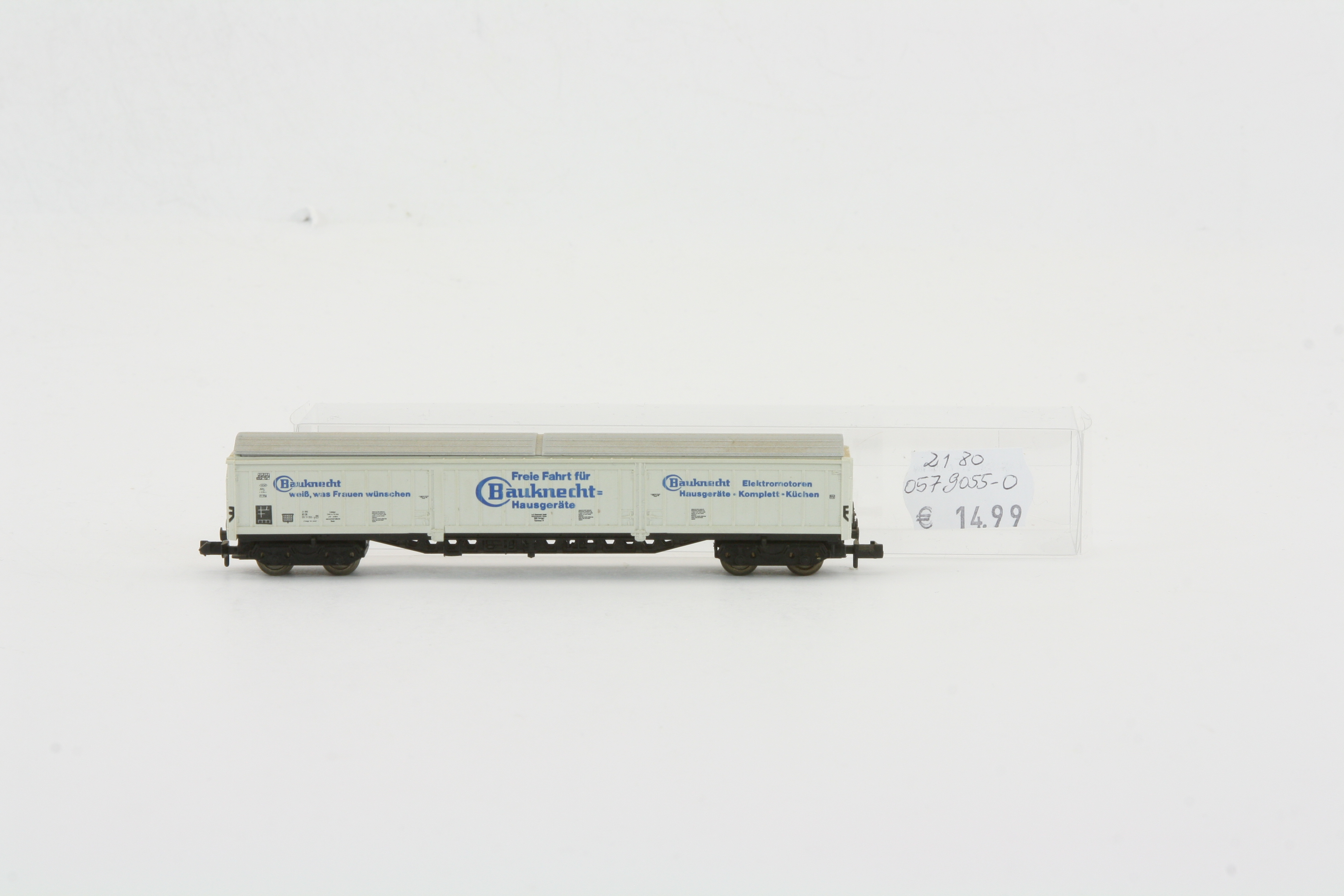 Fleischmann 21800579055-01-G - gedeckter Güterwagen,DB, weiß