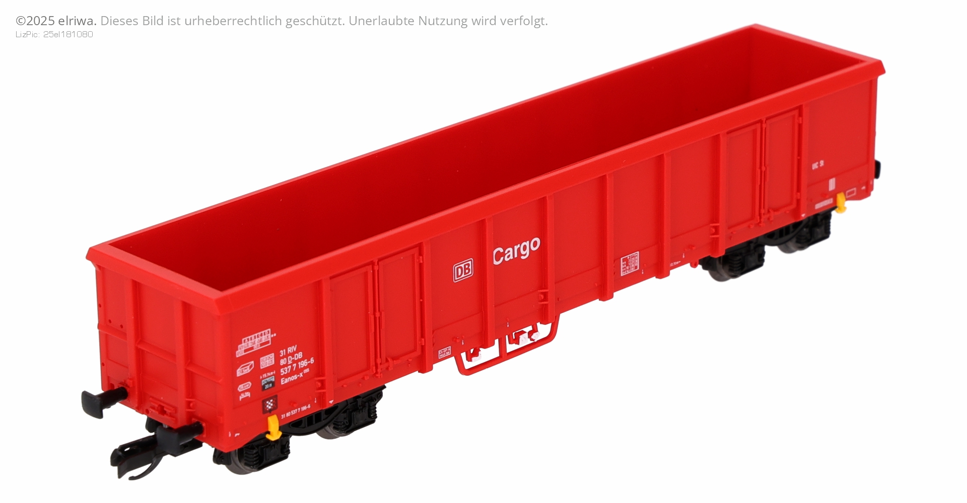 Tillig 15699-A25 - Offener Güterwagen Eanos-x 055, DB-Cargo, Ep.VI