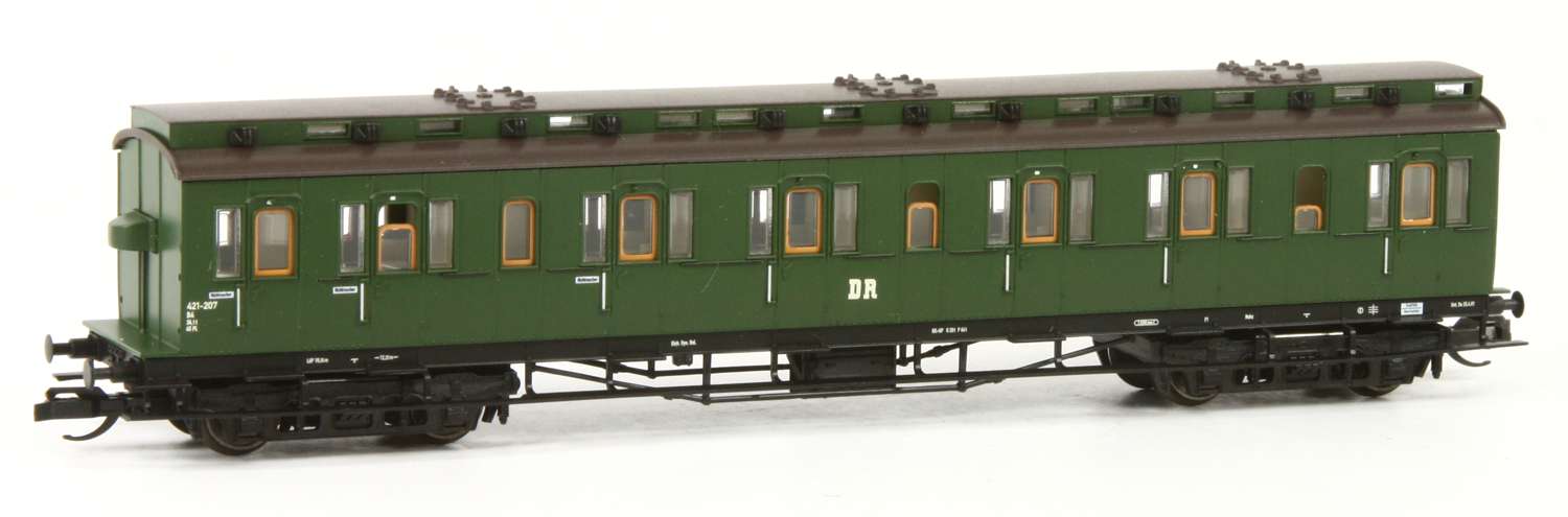 Tillig 13163-A23 - Personenwagen 2. Klasse, DR, Ep.III