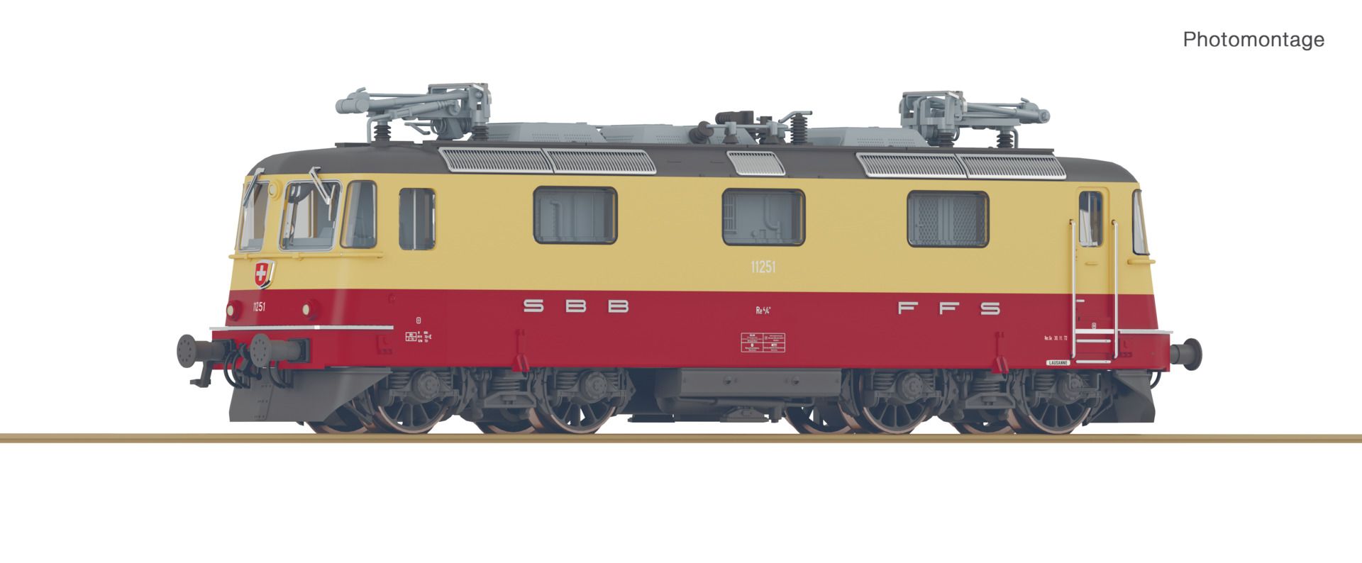 Fleischmann 732470 - E-Lok Re 4/4 II 11158, SBB, Ep.IV-V, DC-Sound Fleischmann 732470 - E-Lok Re 4/4 II 11158, SBB, Ep.IV-V, DC-Sound