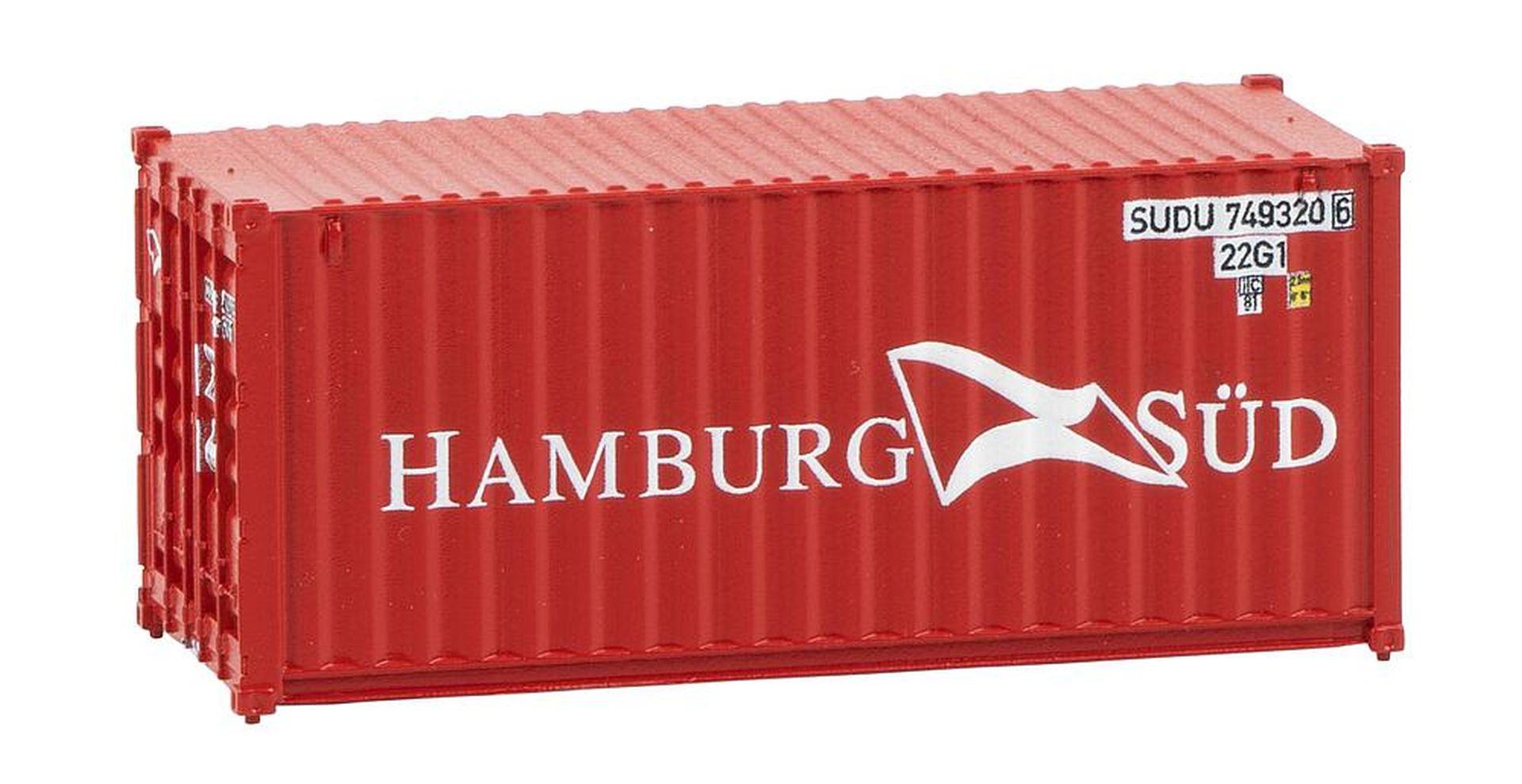 Faller 182001 - 20' Container HAMBURG SÜD