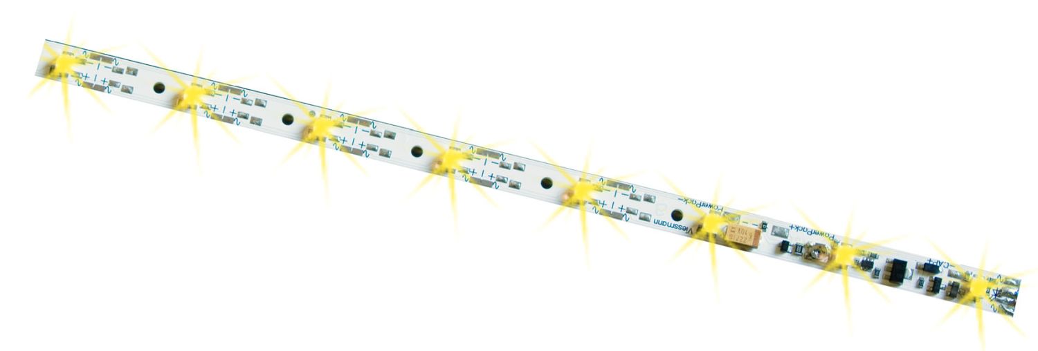 Viessmann 50495 - Wageninnenbeleuchtung mit 8 LEDs, gelb