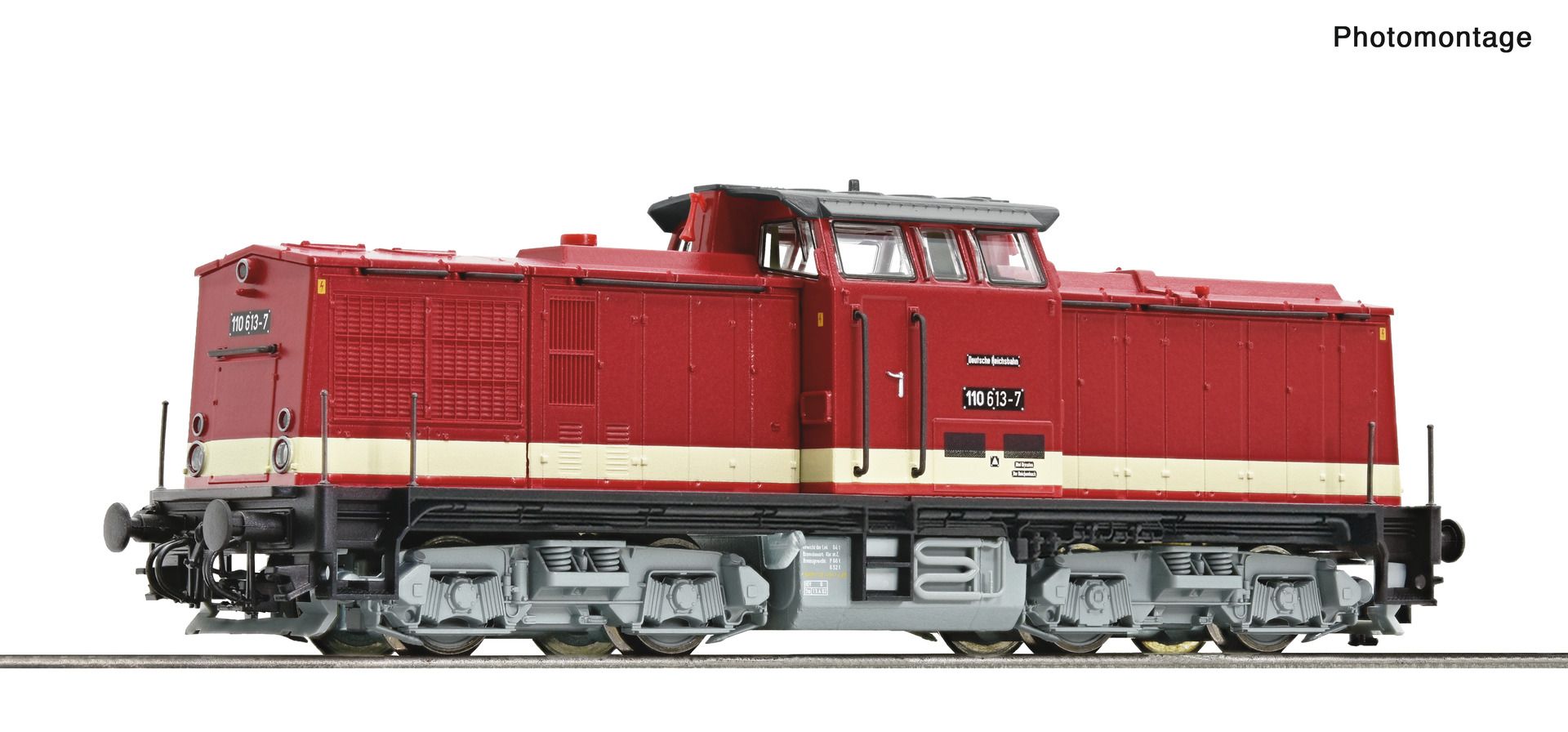 Roco 7390029 - Diesellok 110 613-7, DR, Ep.IV, DC-Sound