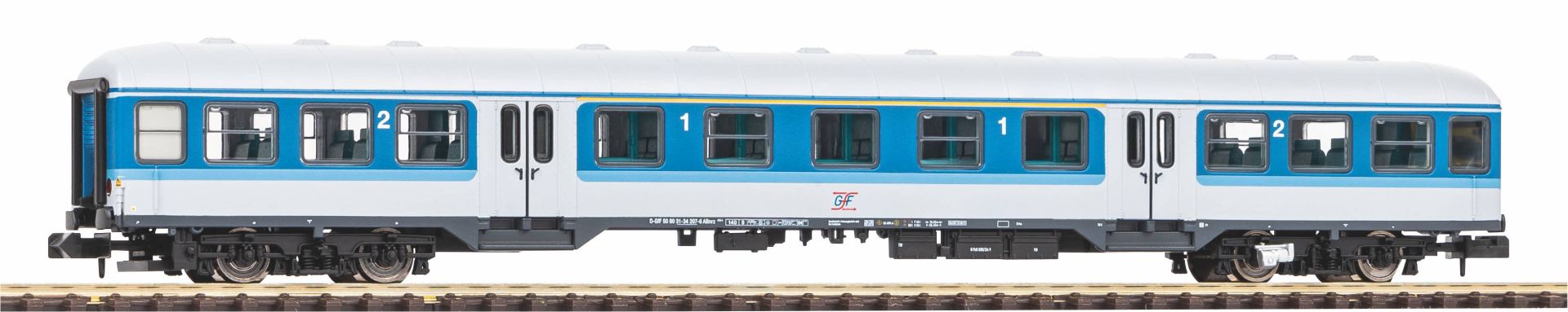 Piko 40653 - Personenwagen n, 1./2. Klasse, GFF, Ep.VI