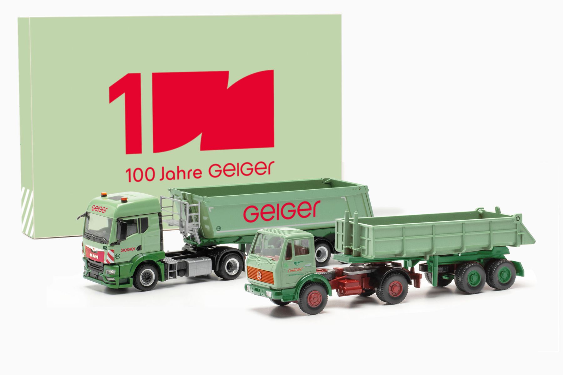 Herpa 316699 - 2er Set '100 Jahre Geiger'