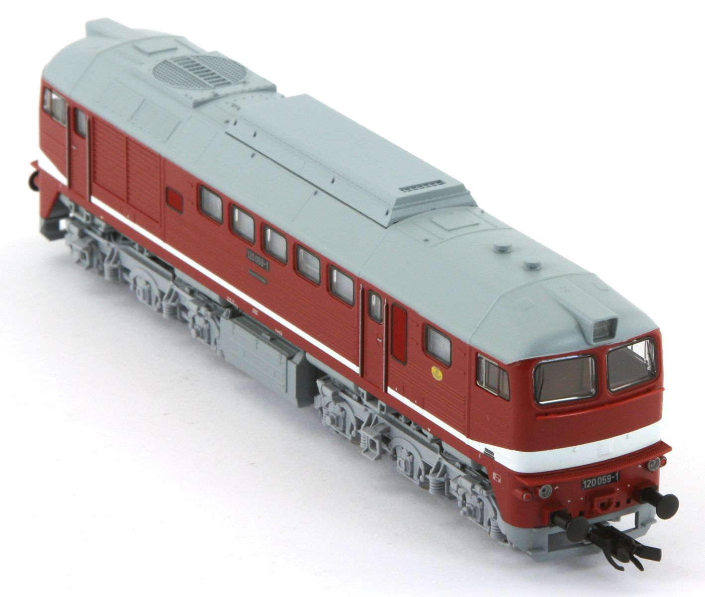 Roco 7590009 - Diesellok 120 059-1 Sondersparlackierung, DR, Ep.IV, DC-Sound Roco 7590009 - Diesellok 120 059-1 Sondersparlackierung, DR, Ep.IV, DC-Sound