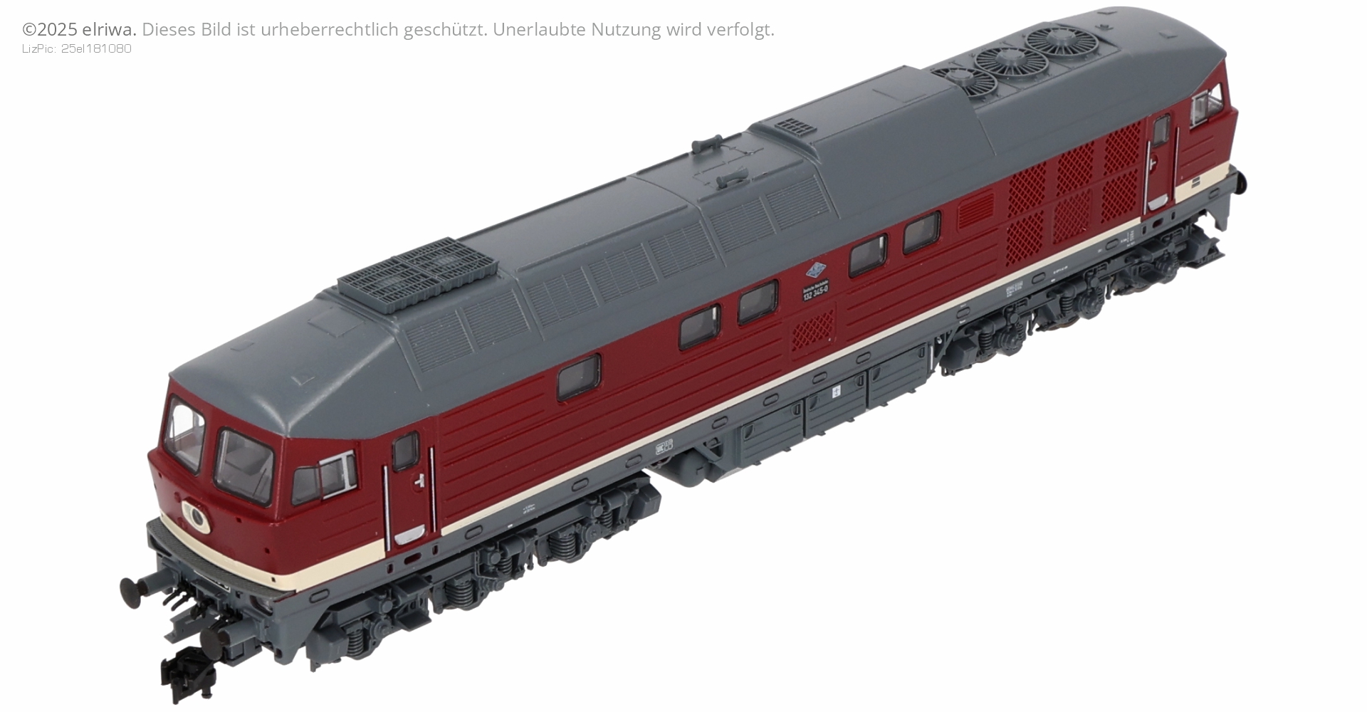 Roco 36421 - Diesellok 132 345-0, DR, Ep.IV, DC-Sound