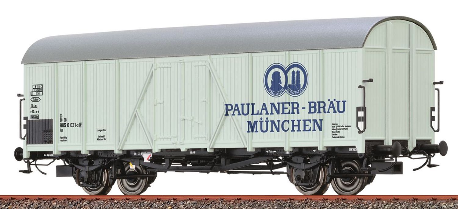 Brawa 47622-A24 - Kühlwagen, DB, Ep.IV 'Paulaner'