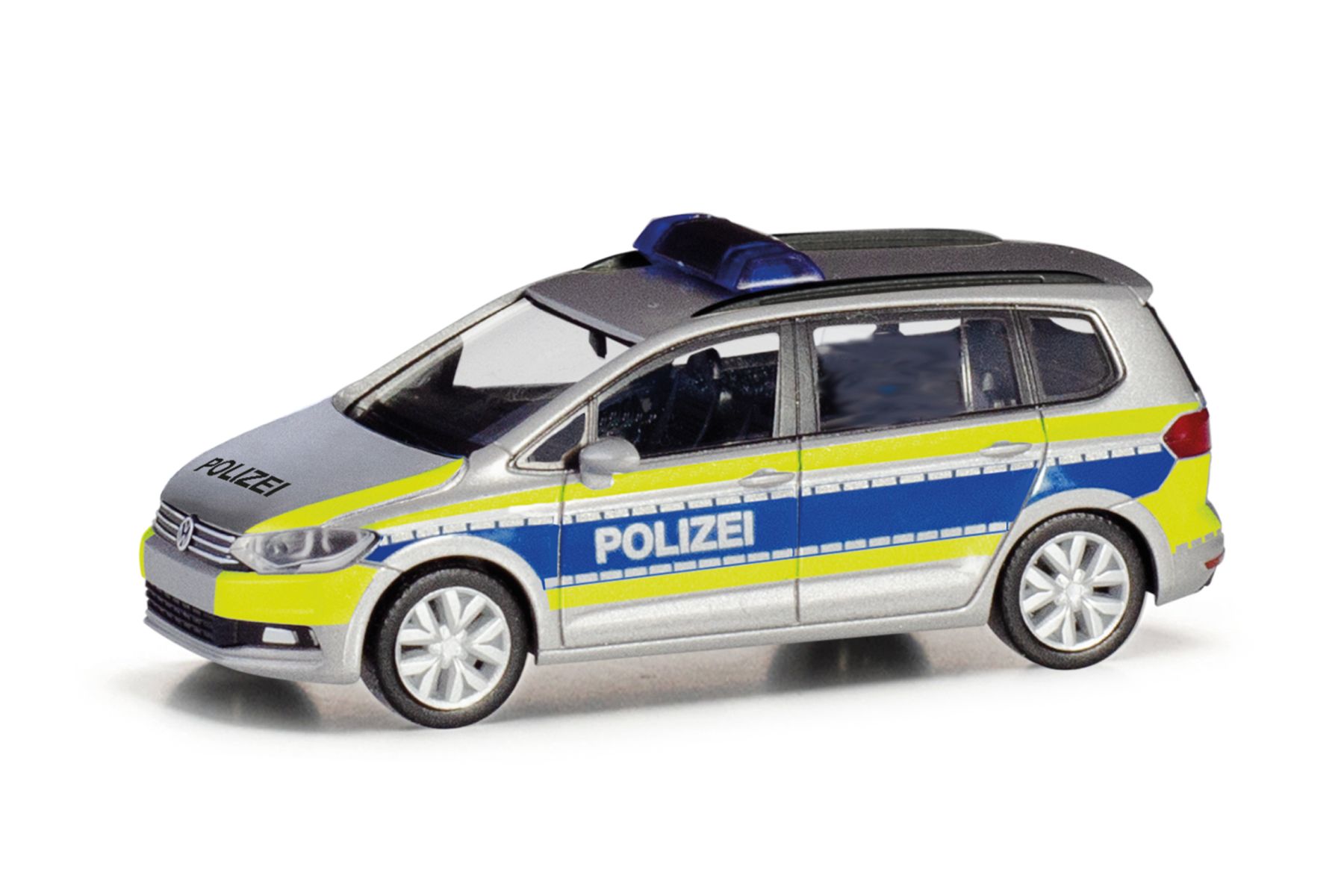 Herpa 097949 - Volkswagen (VW) Touran "Polizei Hamburg"