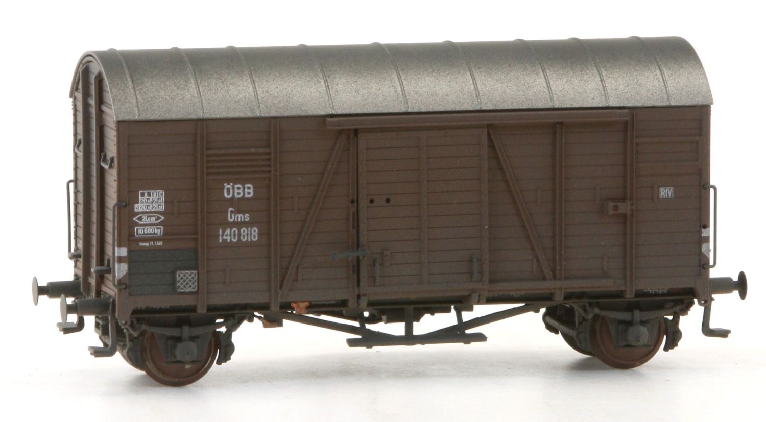 Exact-Train EX22079 - Gedeckter Güterwagen Gms, ÖBB, Ep.III