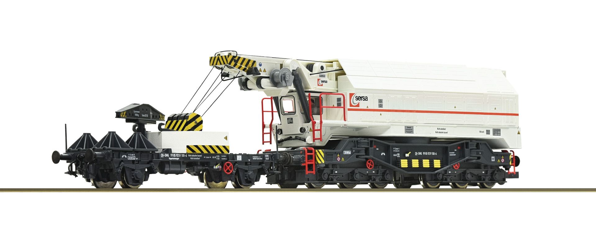 Roco 79039 - Eisenbahndrehkran EDK 750, Sersa, Ep.VI, AC-Sound