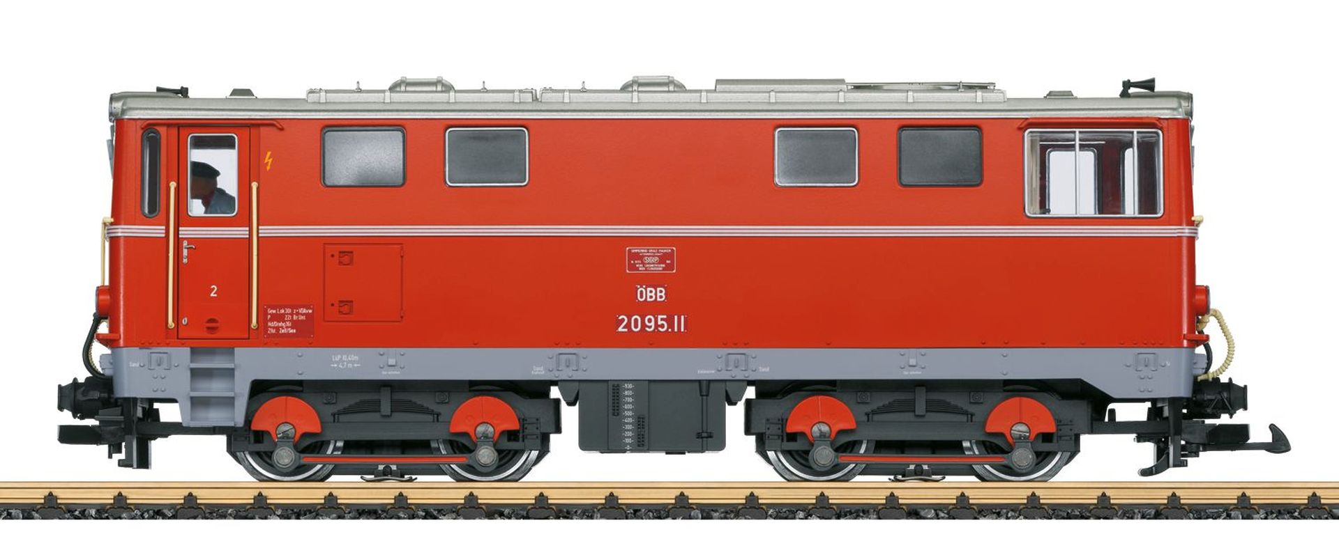 LGB 22963 - Diesellok Rh 2095, ÖBB, Ep.IV, DC-MFX-Sound