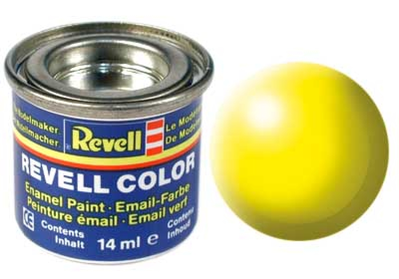 Revell 32312 - Leuchtgelb, RAL1026, seidenmatt, 14ml