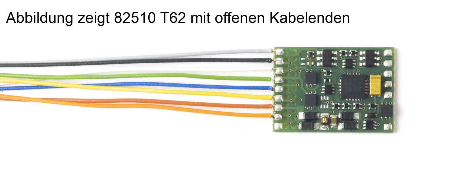 Kühn 82520 - Decoder T62-P, 8pol Stecker, NEM 652