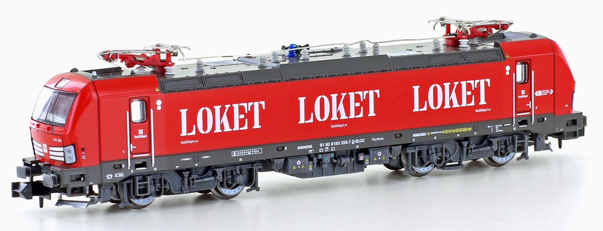 Hobbytrain H30173-S - E-Lok BR 193 'Vectron', ELL/Snälltaget, Ep.VI, DC-Sound