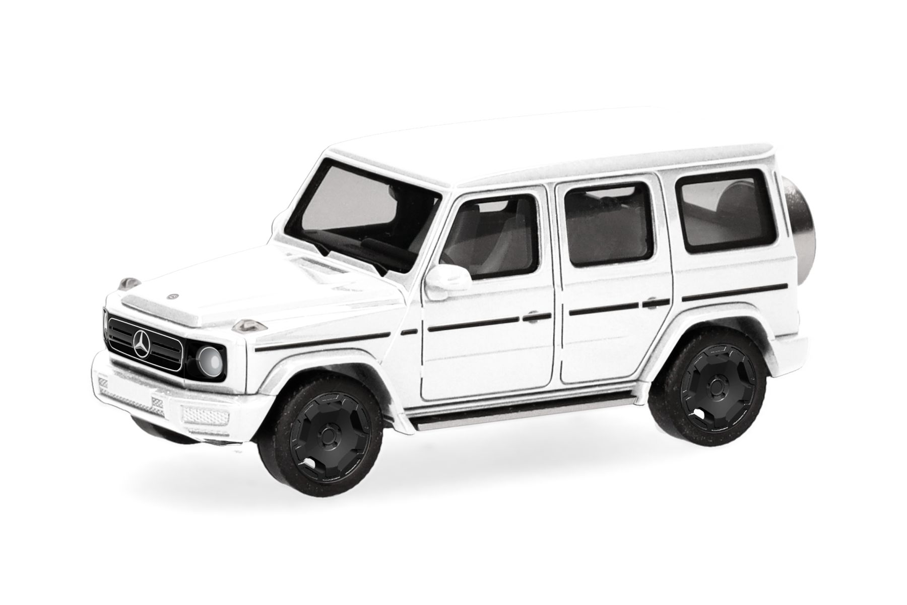 Herpa 421195 - Mercedes-Benz G 580 mit EQ-Technologie (N465), weiß