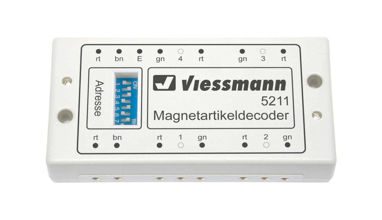 Viessmann 5211 - Weichendecoder 4fach, Motorola