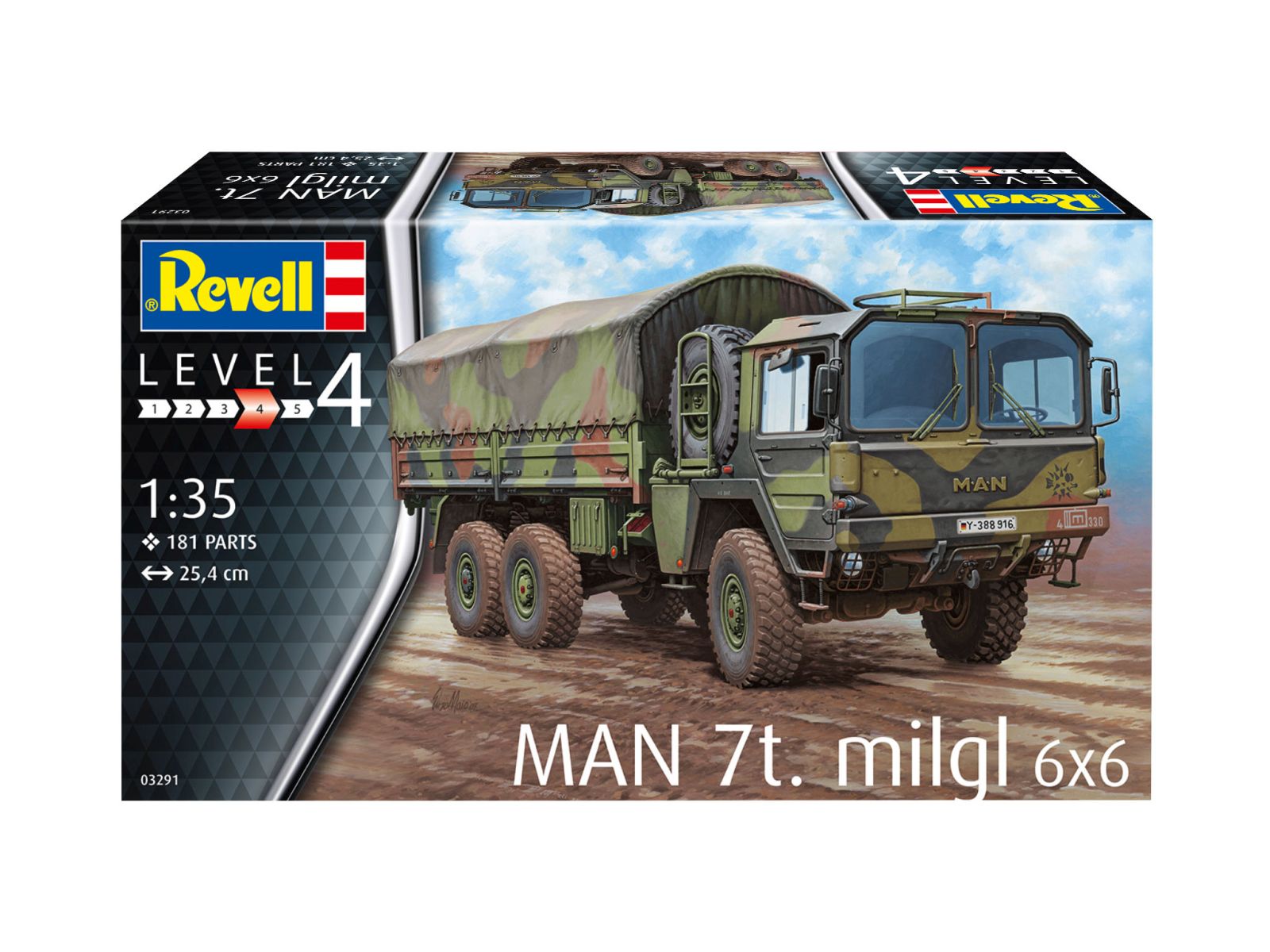 Revell 03291 - MAN 7t milgl 6x6