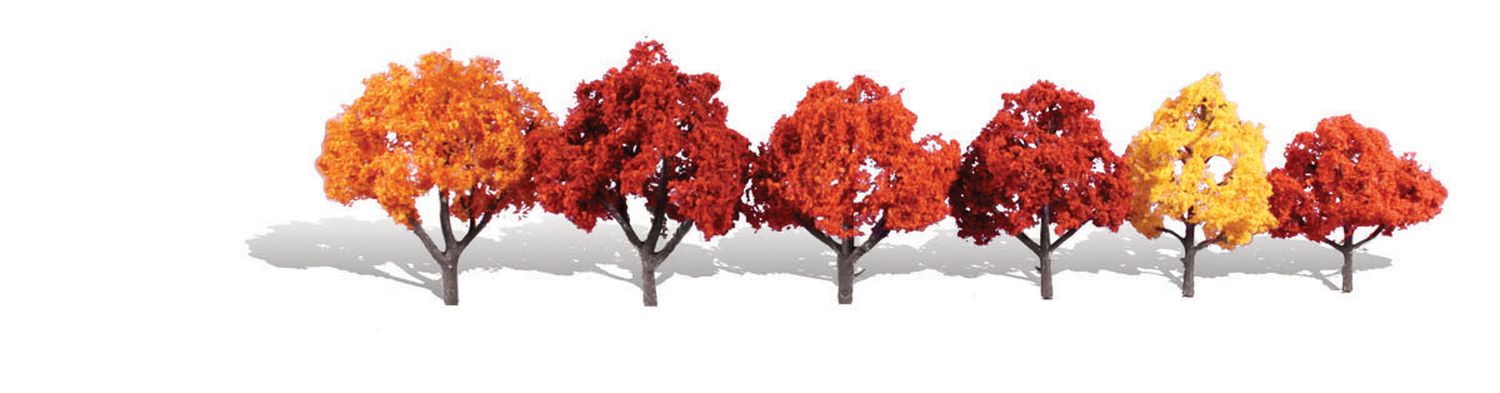 Woodland WTR3541 - Laubbäume Herbstmischung, 6 Stück