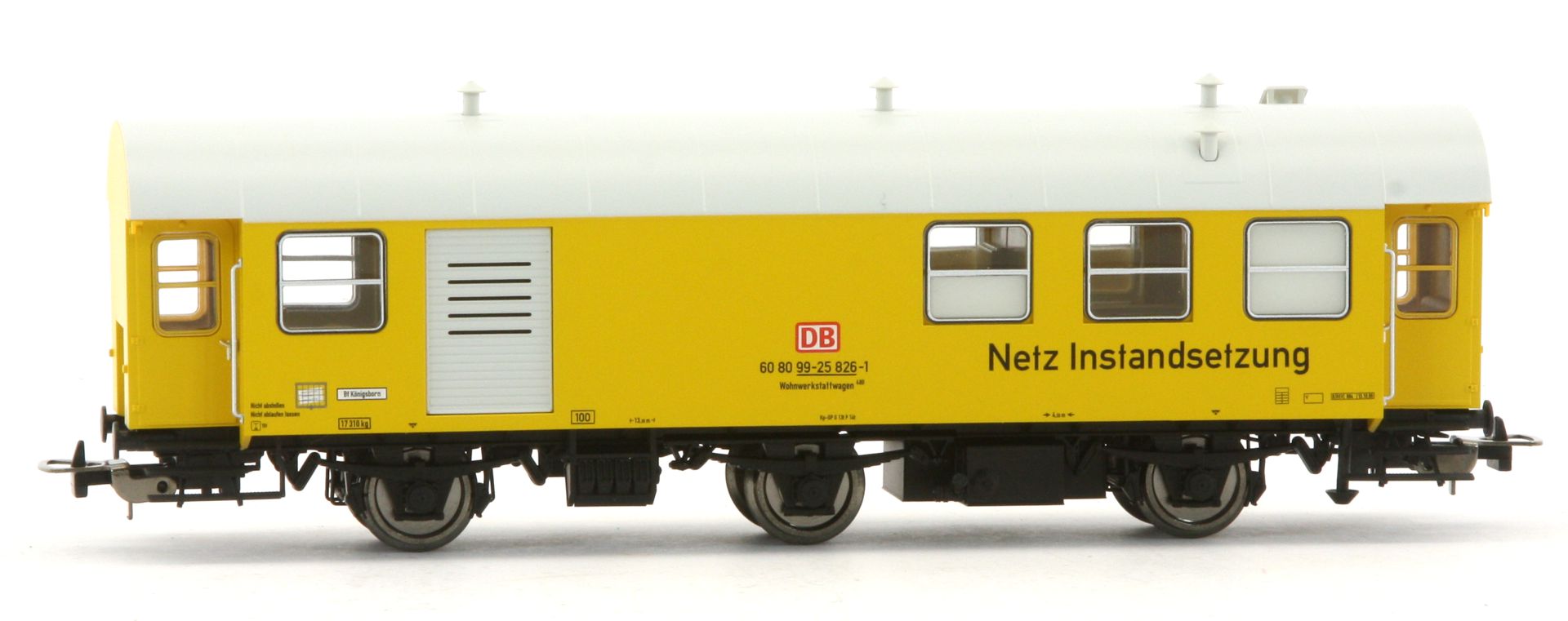 Piko 72231 - 2er Set Bauzug Netz-Instandsetzung, DBAG, Ep.V, gelb