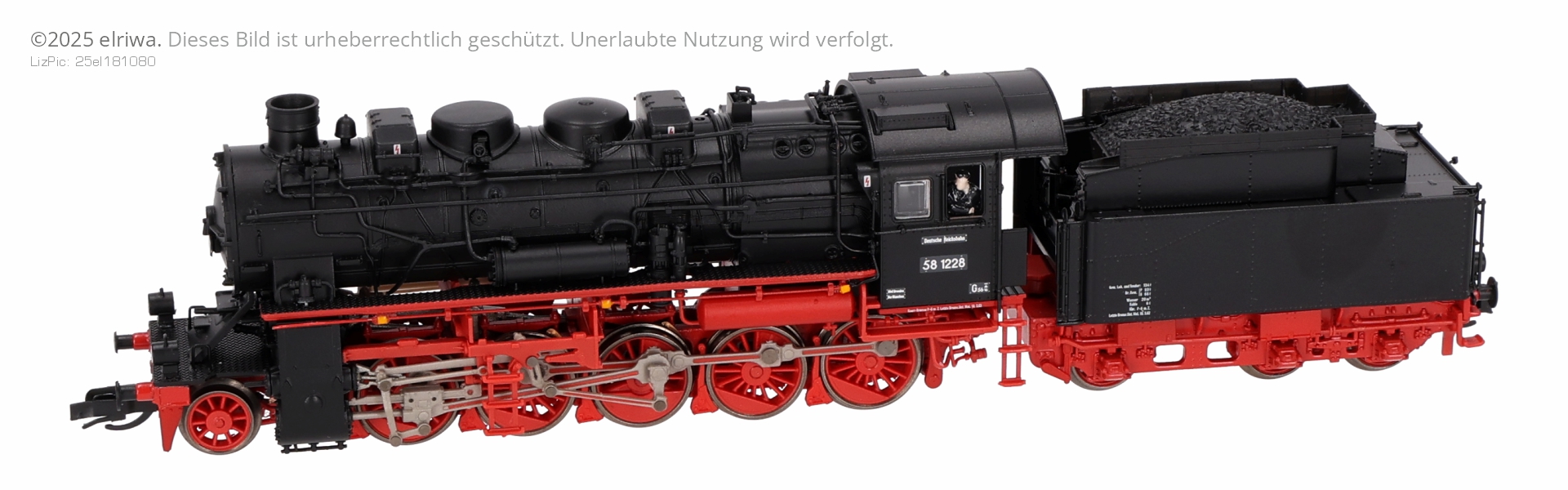 Arnold HN9067S - Dampflok 58 1228, DR, Ep.III, DC-Sound