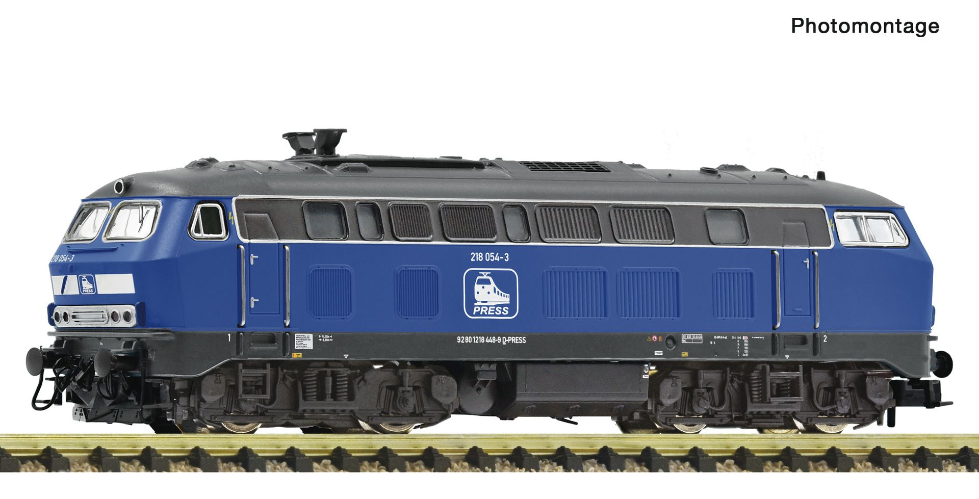 Fleischmann 7360022 - Diesellok 218 054-3, PRESS, Ep.VI