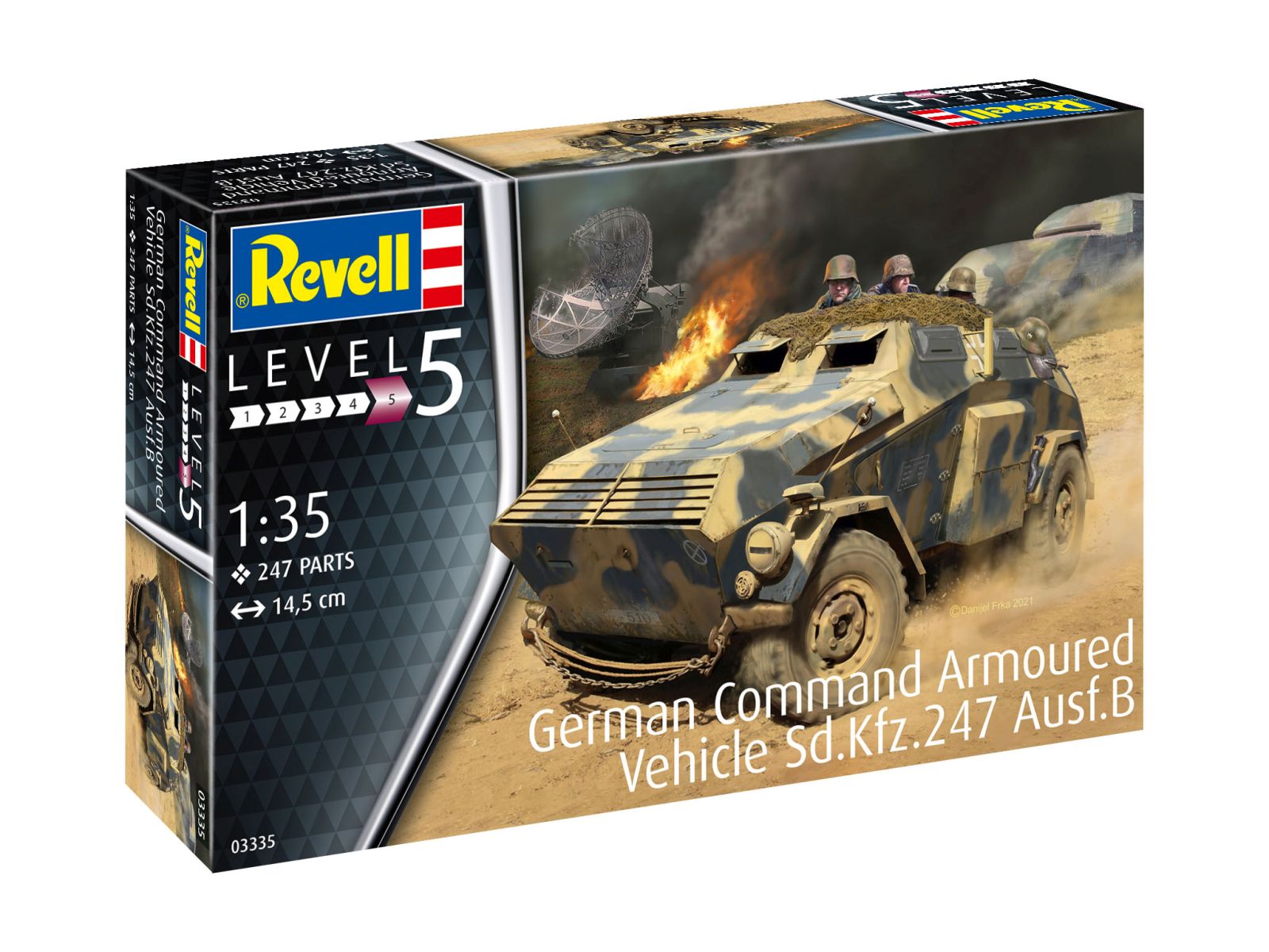 Revell 03335 - German Command Armoured Vehicle Sd.Kfz.247 Ausf.B
