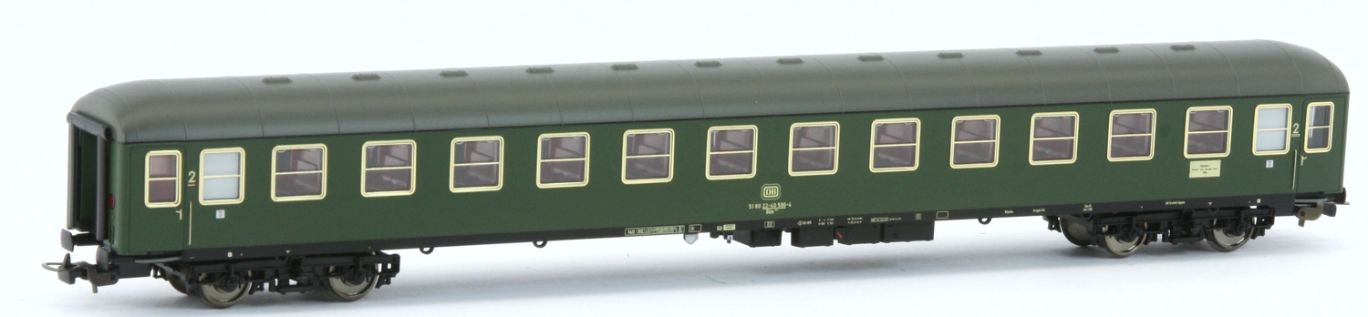 Piko 58244 - 2er Set Personenwagen D 244, Brest-Köln, DR, Ep.IV, Set 1