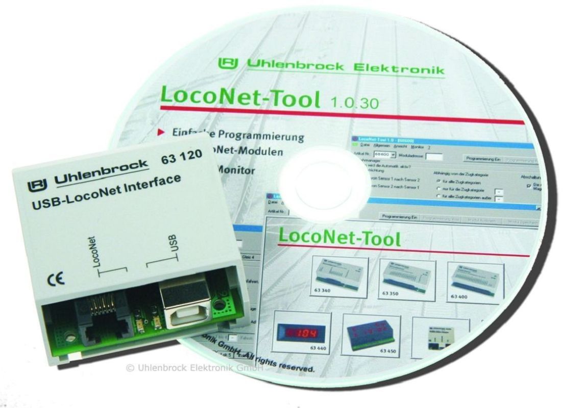 Uhlenbrock 63120 - USB-LocoNet-Interface