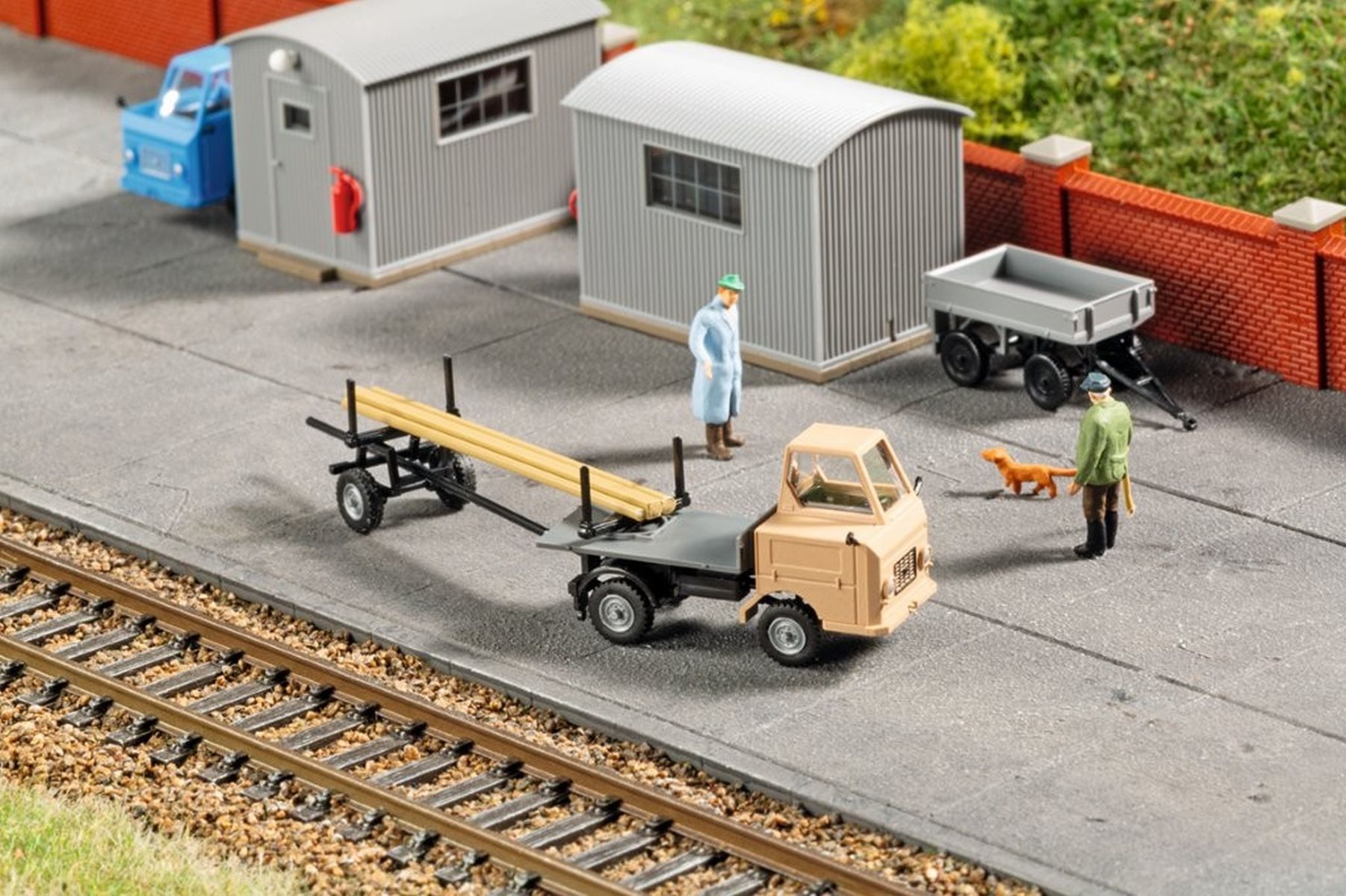 Auhagen 43694 - Multicar M22 Pritsche Langmaterialtransport, Bausatz