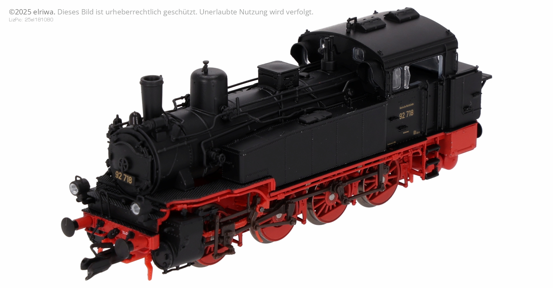 Saxonia 120156 - Dampflok BR 92.5 (pr. T 13), 92 718, DRG, Ep.II, DC-Sound Saxonia 120156 - Dampflok BR 92.5 (pr. T 13), 92 718, DRG, Ep.II, DC-Sound