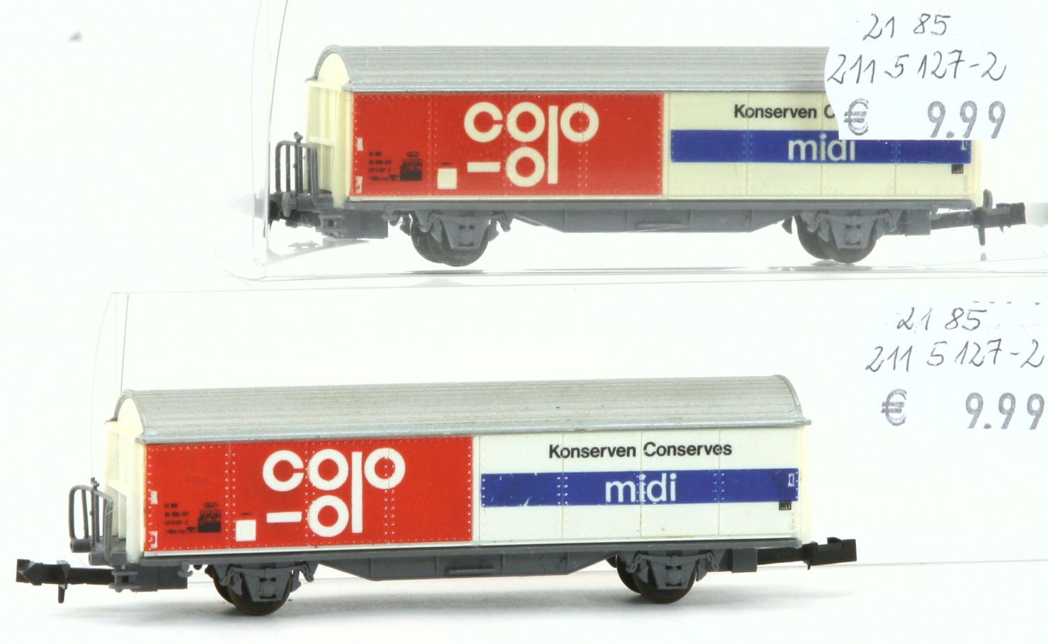 Roco 21852115127-2-G - gedeckter Güterwagen,SBB-CFF,weiß, rot