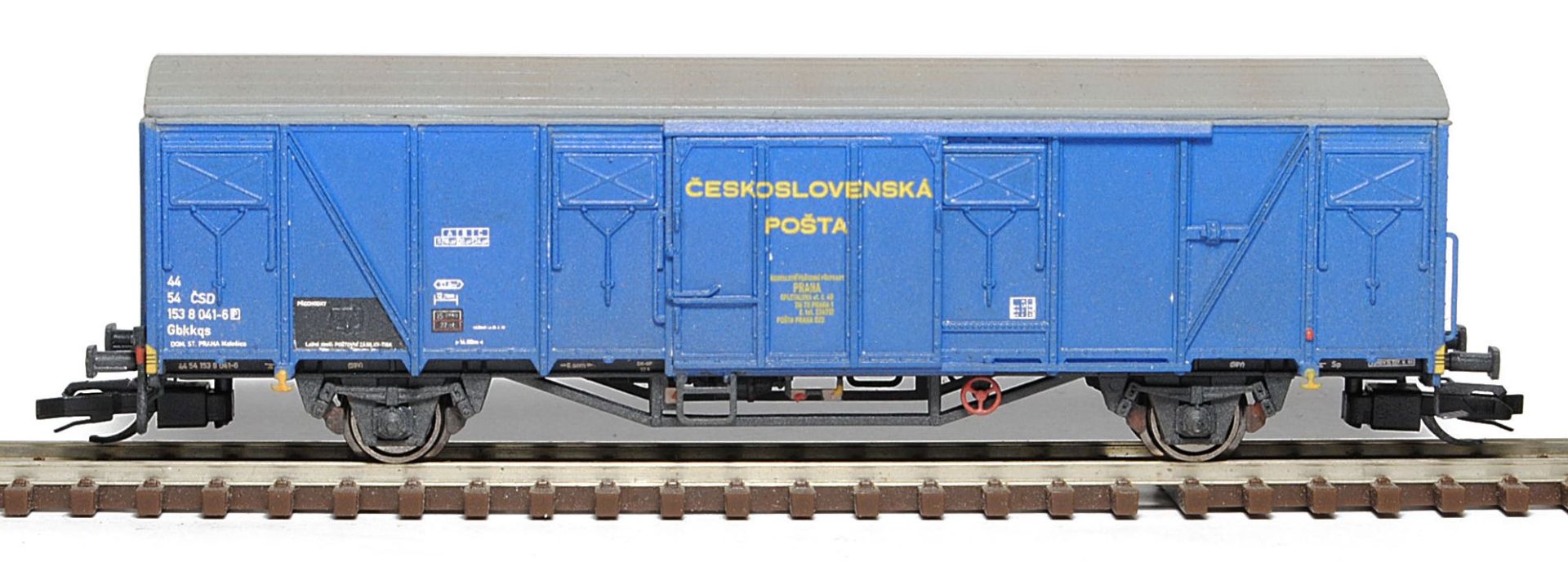 sdv-model 12146 - Gedeckter Güterwagen Gbkkqs 12, CSD, Ep.IV, Bausatz