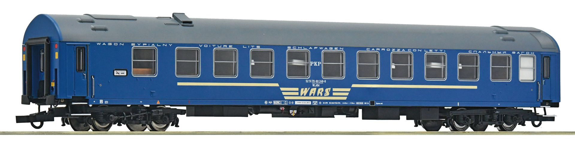 Roco 6200061 - Schlafwagen WLABd 'WARS', PKP, Ep.IV-V