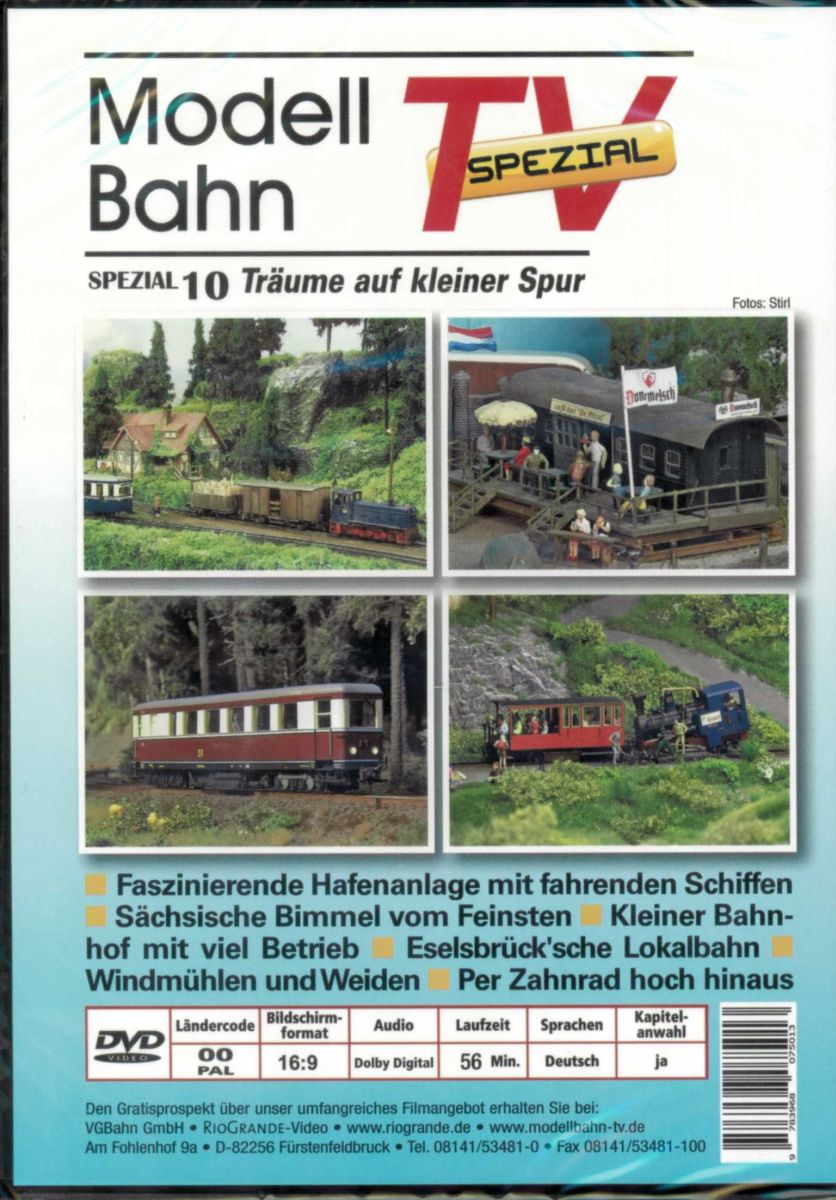 VGB 7710 - DVD - Modellbahn TV - Spezial 10