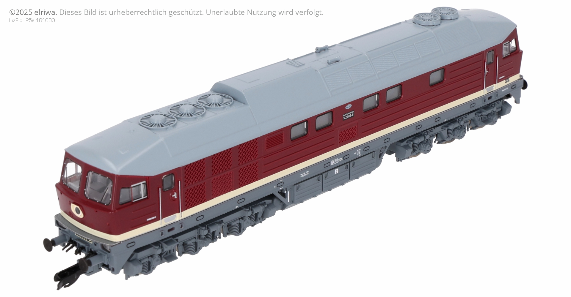 Roco 7380008 - Diesellok 142 006-6, DR, Ep.IV