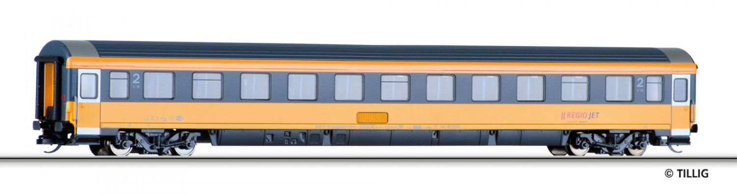 Tillig 13557 - Reisezugwagen Bmz 2.Klasse, Regio-Jet, Ep.VI
