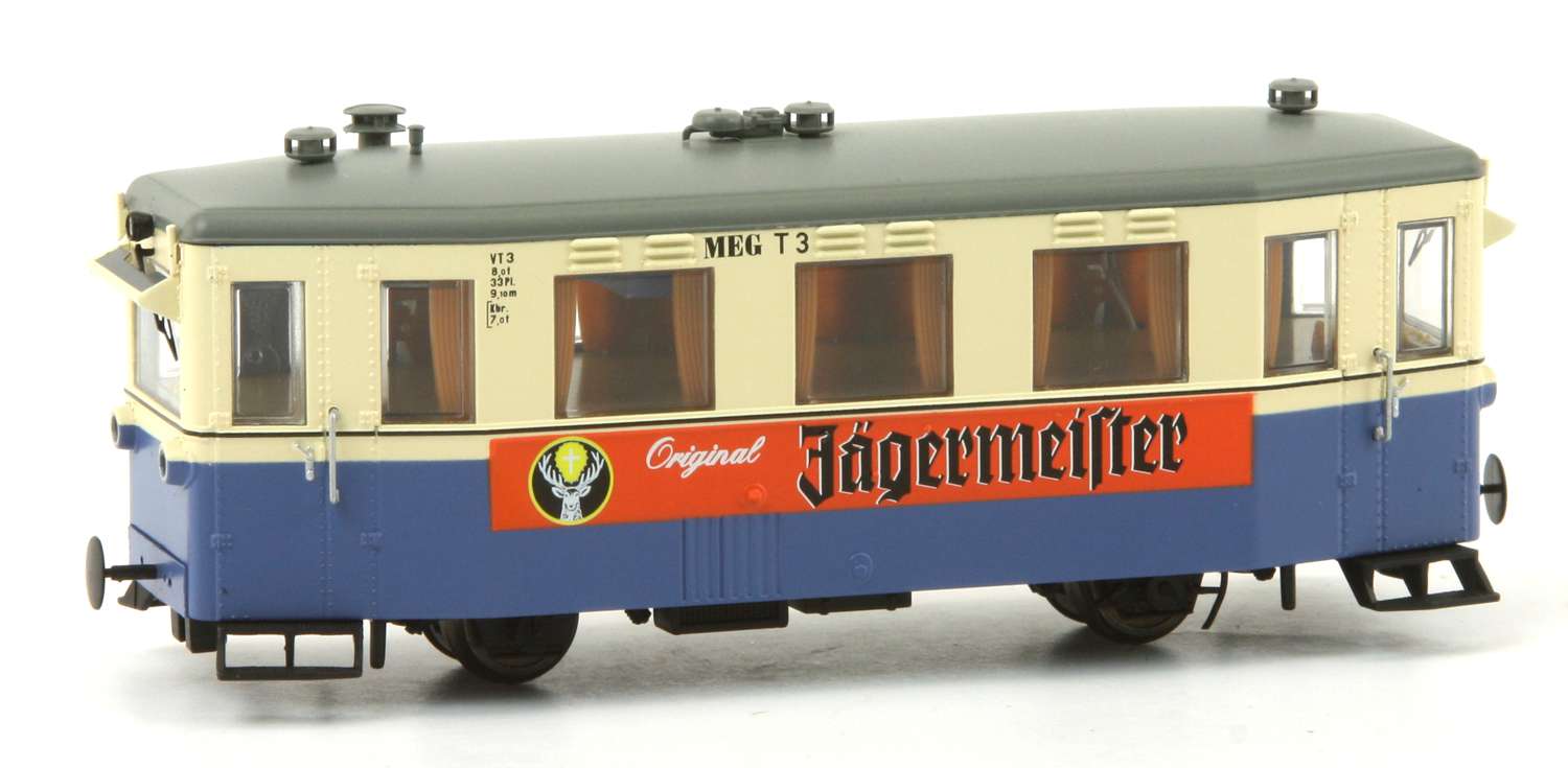 Tillig 02953 - Triebwagen T 3, MEG, Ep.III