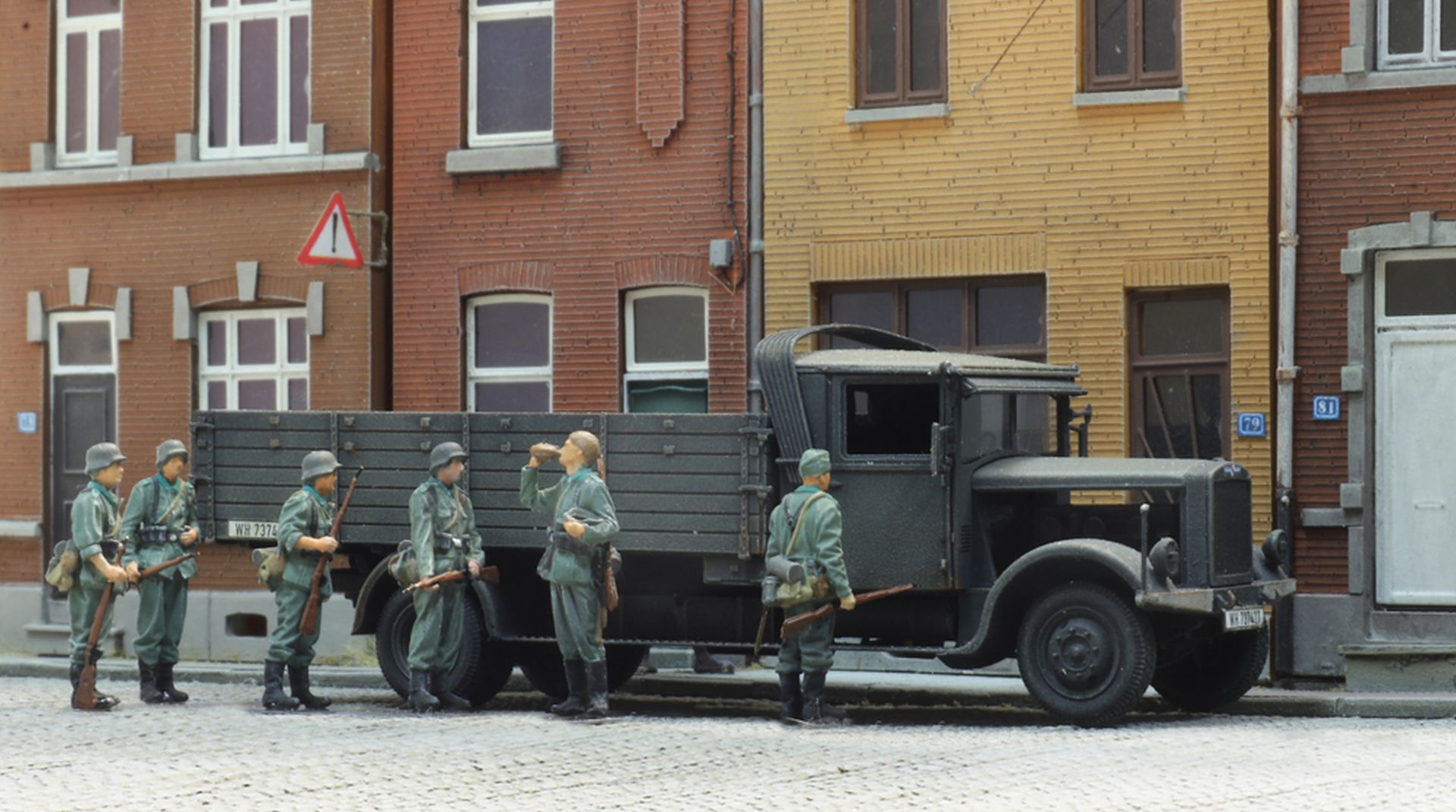 Artitec 5870066 - Wehrmacht-Infanterie wartet auf Transport (6x)