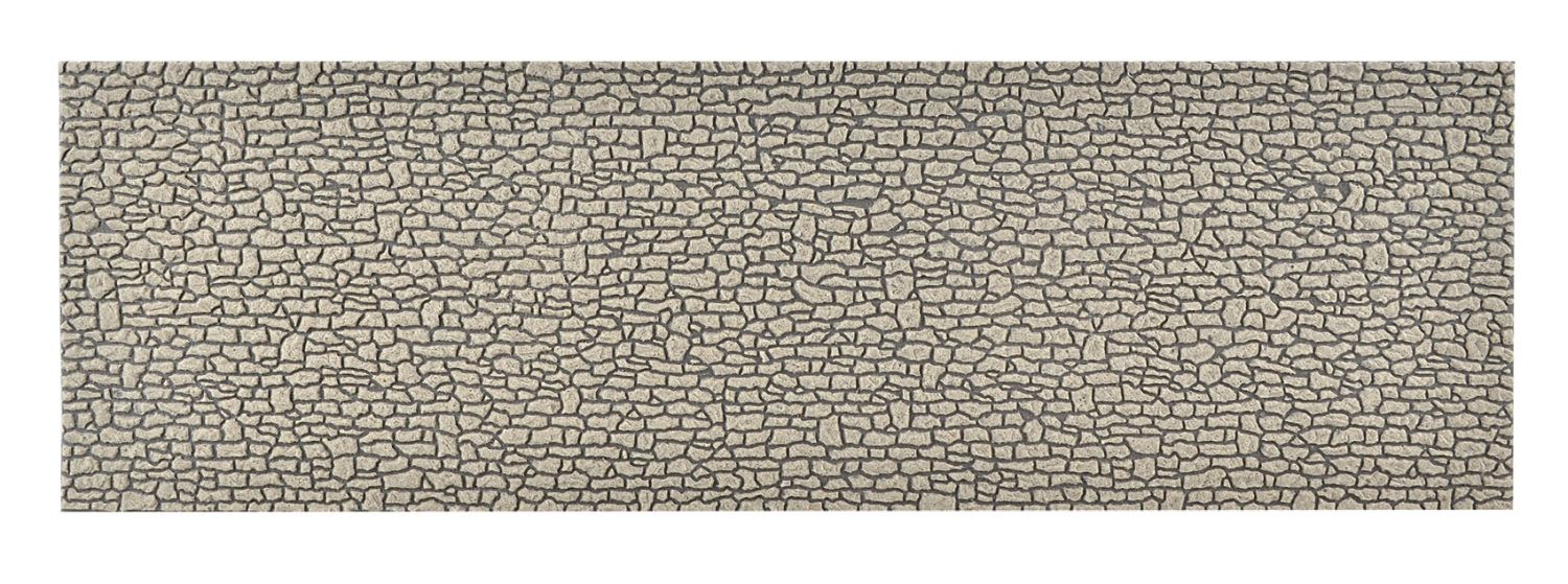 Vollmer 48724 - Mauerplatte Bruchstein, 54 x 16,3cm
