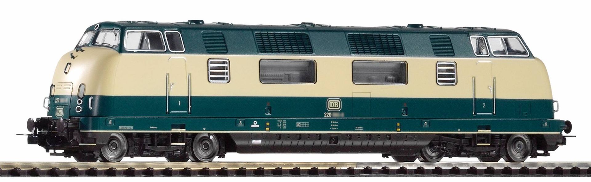 Piko 59724 - Diesellok BR 220, DB, Ep.IV, DC-Sound
