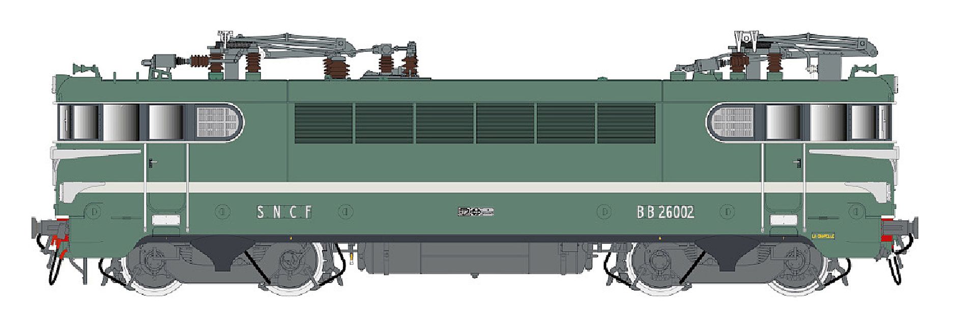 L.S. Models LS10231 - E-Lok BB 26000, 26002, SNCF, Ep.III