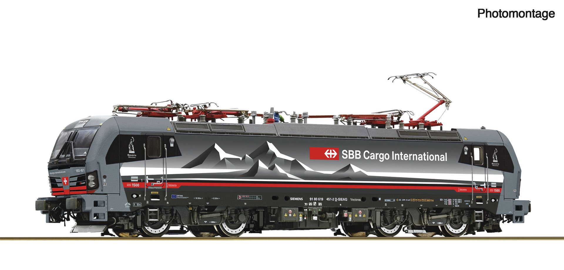 Roco 7510107 - E-Lok 193 451-2, SBB-Cargo International, Ep.VI, DC-Sound