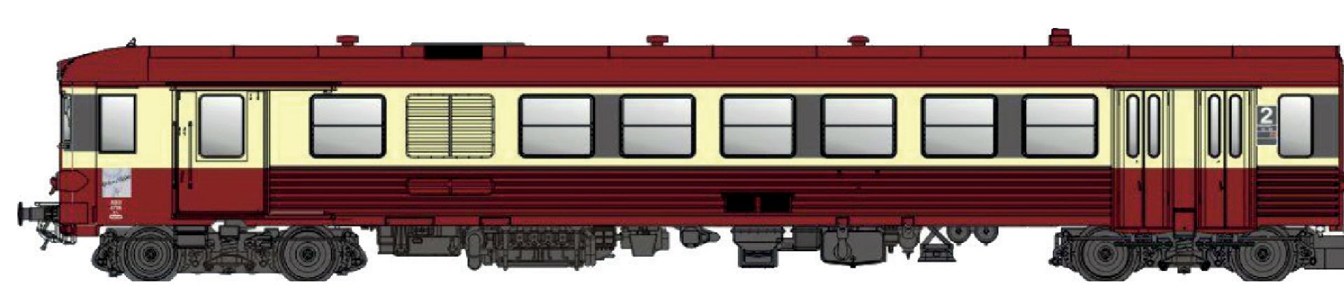 L.S. Models LS10064 - Triebzug EAD X 4691, 2-teilig, SNCF, Ep.V-VI