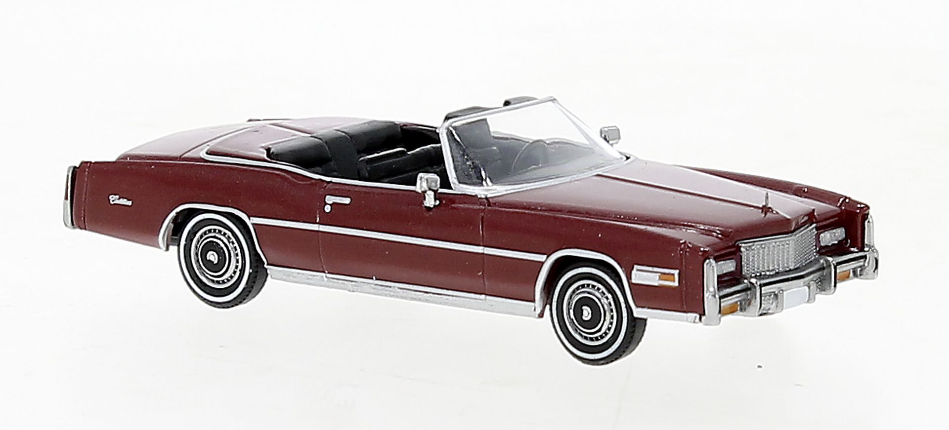 Brekina 19750 - Cadillac Eldorado Convertible metallic dunkelrot, 1976