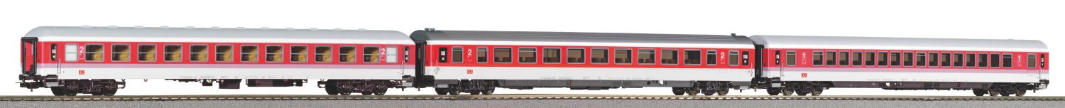Piko 58249 - 3er Set Personenwagen IC 602 Gorch Fock, DBAG, Ep.V, Set 2