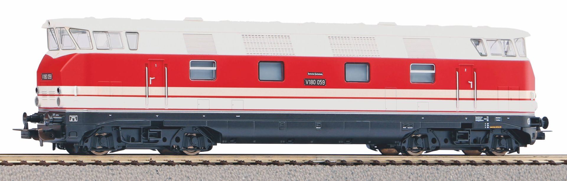 Piko 52581 - Diesellok V 180 059 mit Kanzel, DR, Ep.III